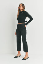 Load image into Gallery viewer, Wide Leg Utility -Ankle Jeans
