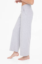 Load image into Gallery viewer, Ribbed Crossover Wide Leg Lounge Pants
