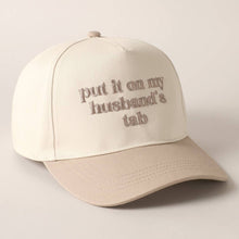 Load image into Gallery viewer, Husband&#39;s Tab Embroidered Trucker
