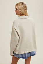 Load image into Gallery viewer, Ember Half Zip Knit Sweater
