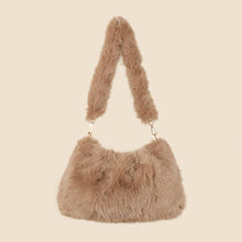 Load image into Gallery viewer, Faux Fur Shoulder Handbag
