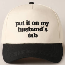 Load image into Gallery viewer, Husband&#39;s Tab Embroidered Trucker
