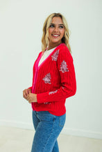 Load image into Gallery viewer, Tis the Sequins Cardigan
