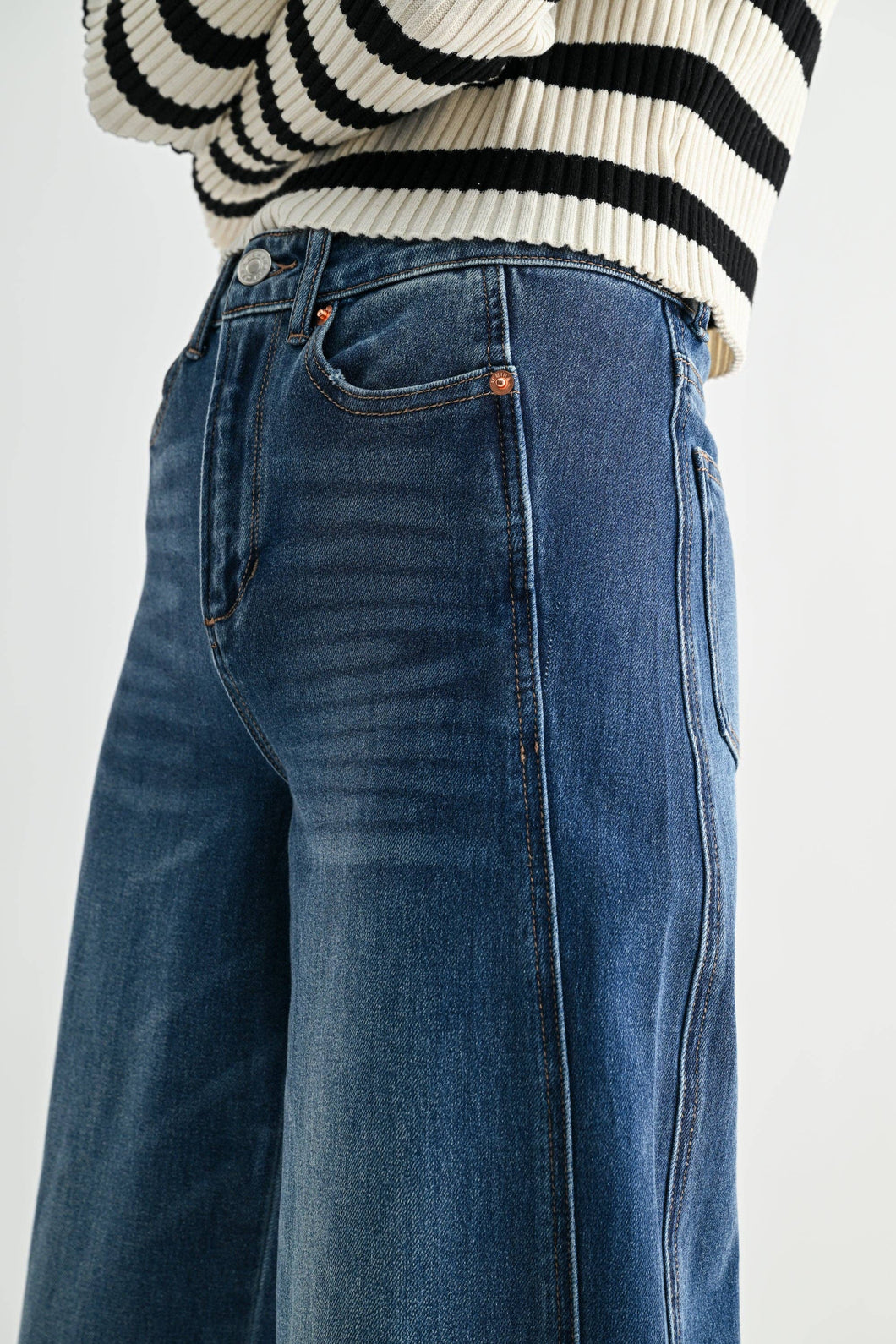 Indigo Half Pipe Jeans