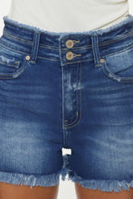 Load image into Gallery viewer, Double Waist High Rise Denim Shorts
