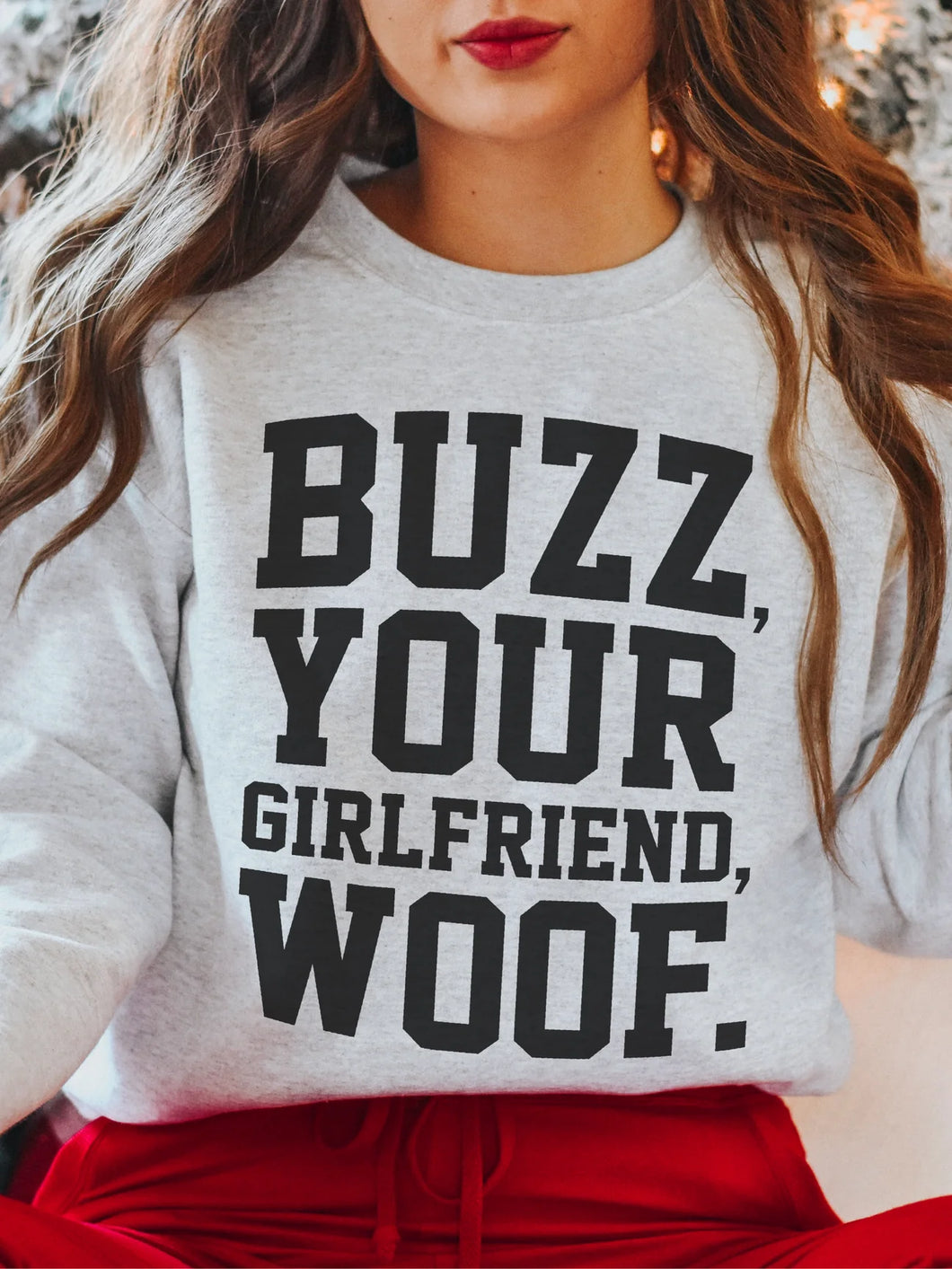 Buzz Your Girlfriend, Woof -Pullover