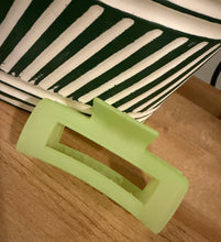 Load image into Gallery viewer, 4 Inch Long Square Hair Clip
