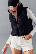 Load image into Gallery viewer, Reversible Cropped Puff Vest
