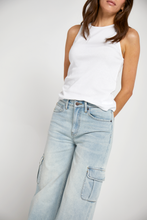 Load image into Gallery viewer, Madison Hotel California Cargo Jeans
