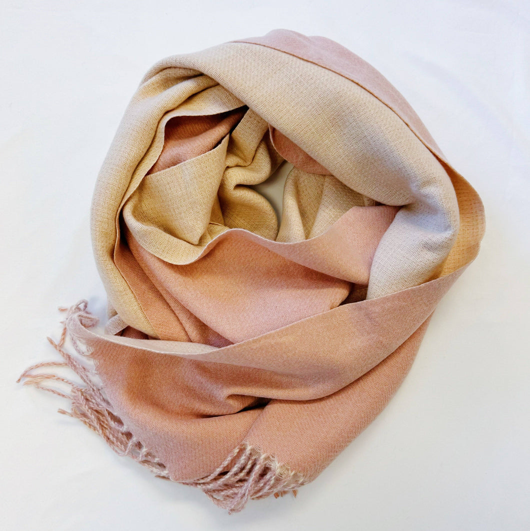 Reversible Pink Scarf