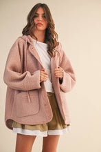 Load image into Gallery viewer, Pink Sherpa Overcoat
