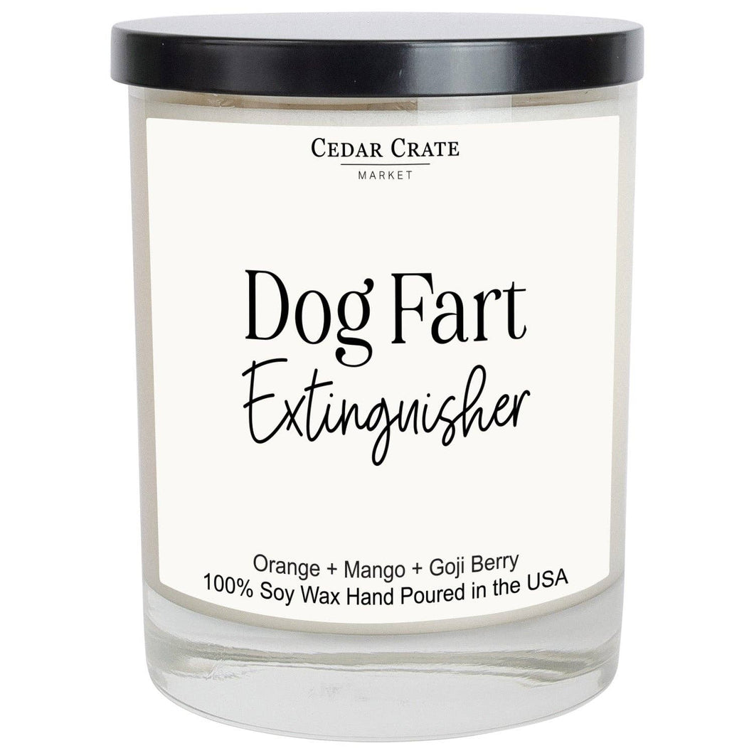 Dog Fart Extinguisher Candle