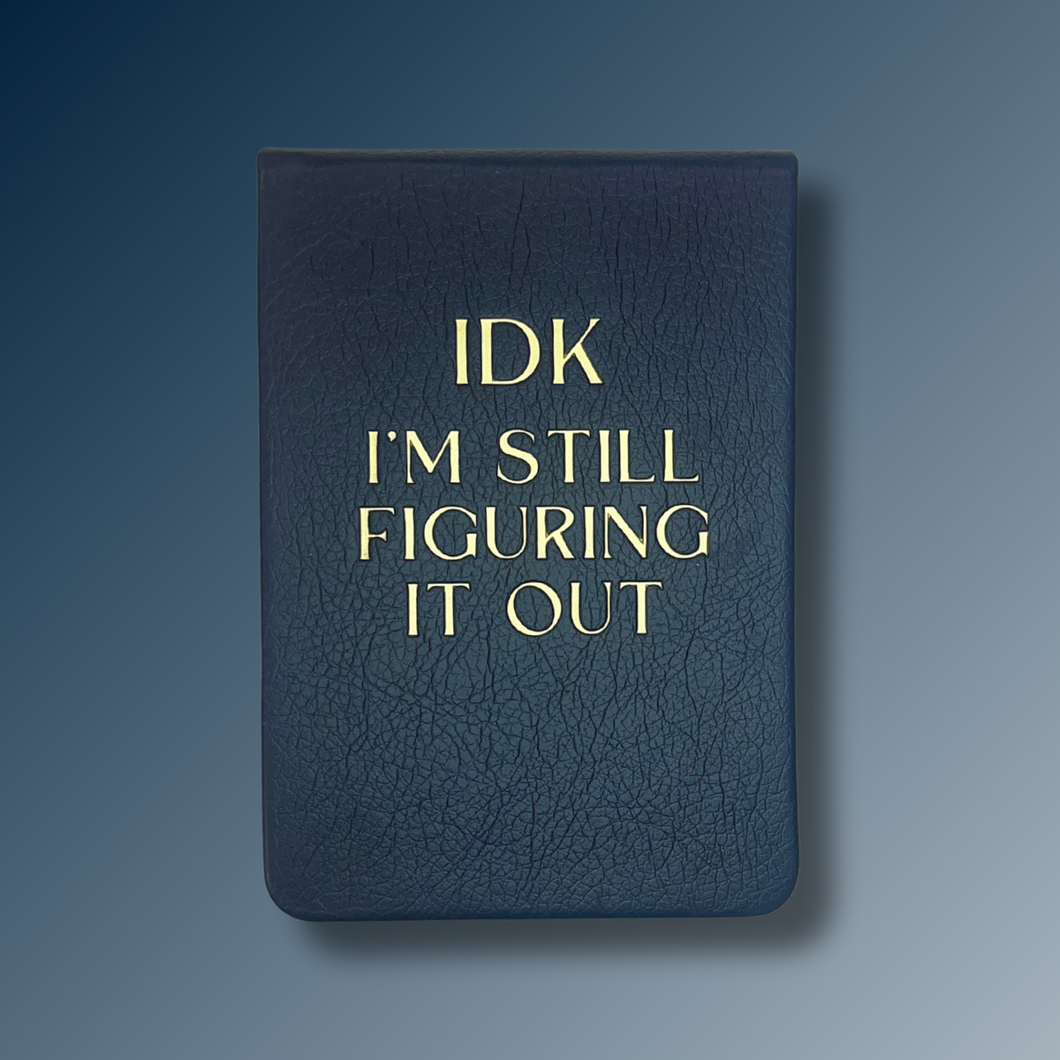 IDK Leatherette Pocket Journal