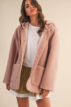 Load image into Gallery viewer, Pink Sherpa Overcoat
