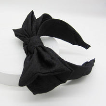 Load image into Gallery viewer, Fluffy Bow Headband -3 Colors
