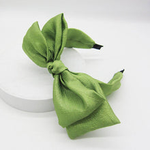 Load image into Gallery viewer, Fluffy Bow Headband -3 Colors
