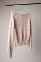 Load image into Gallery viewer, Fuzzy Cardigan Dusty Pink
