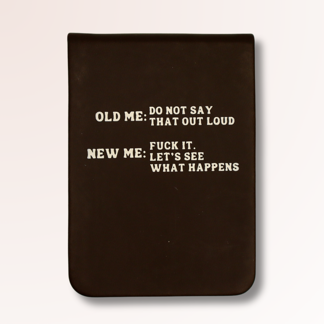 New Me Leatherette Pocket Journal