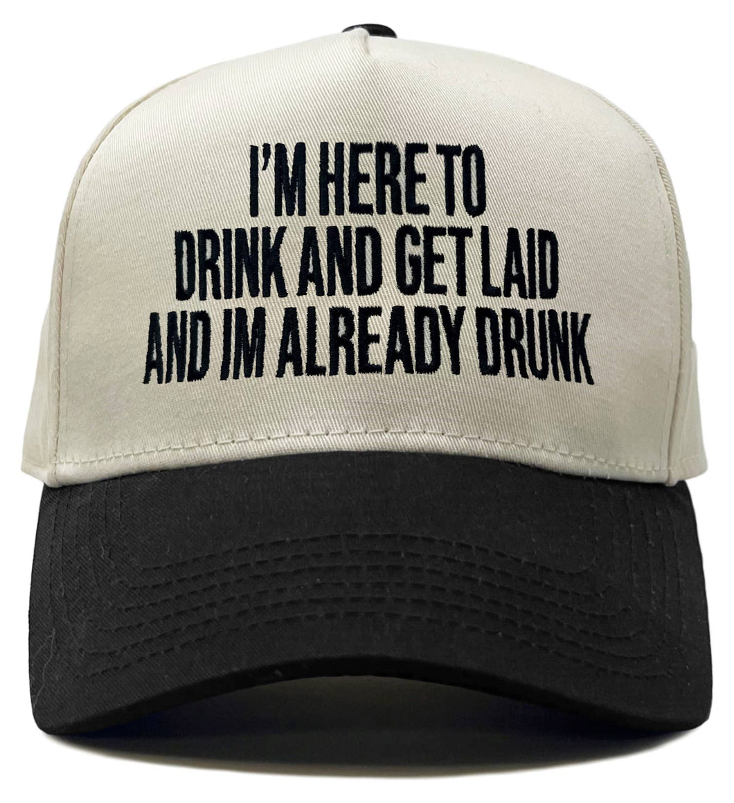 Here To Drink Trucker