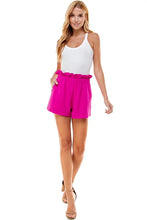Load image into Gallery viewer, Hot Pink Paper Bag Shorts

