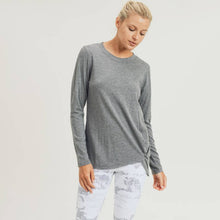 Load image into Gallery viewer, Gathered Front Legging Tee
