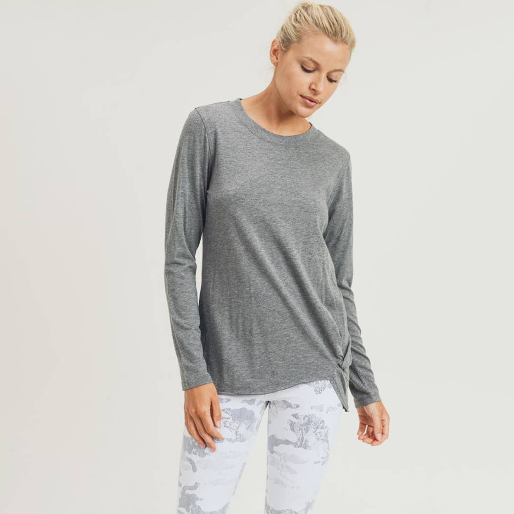 Gathered Front Legging Tee