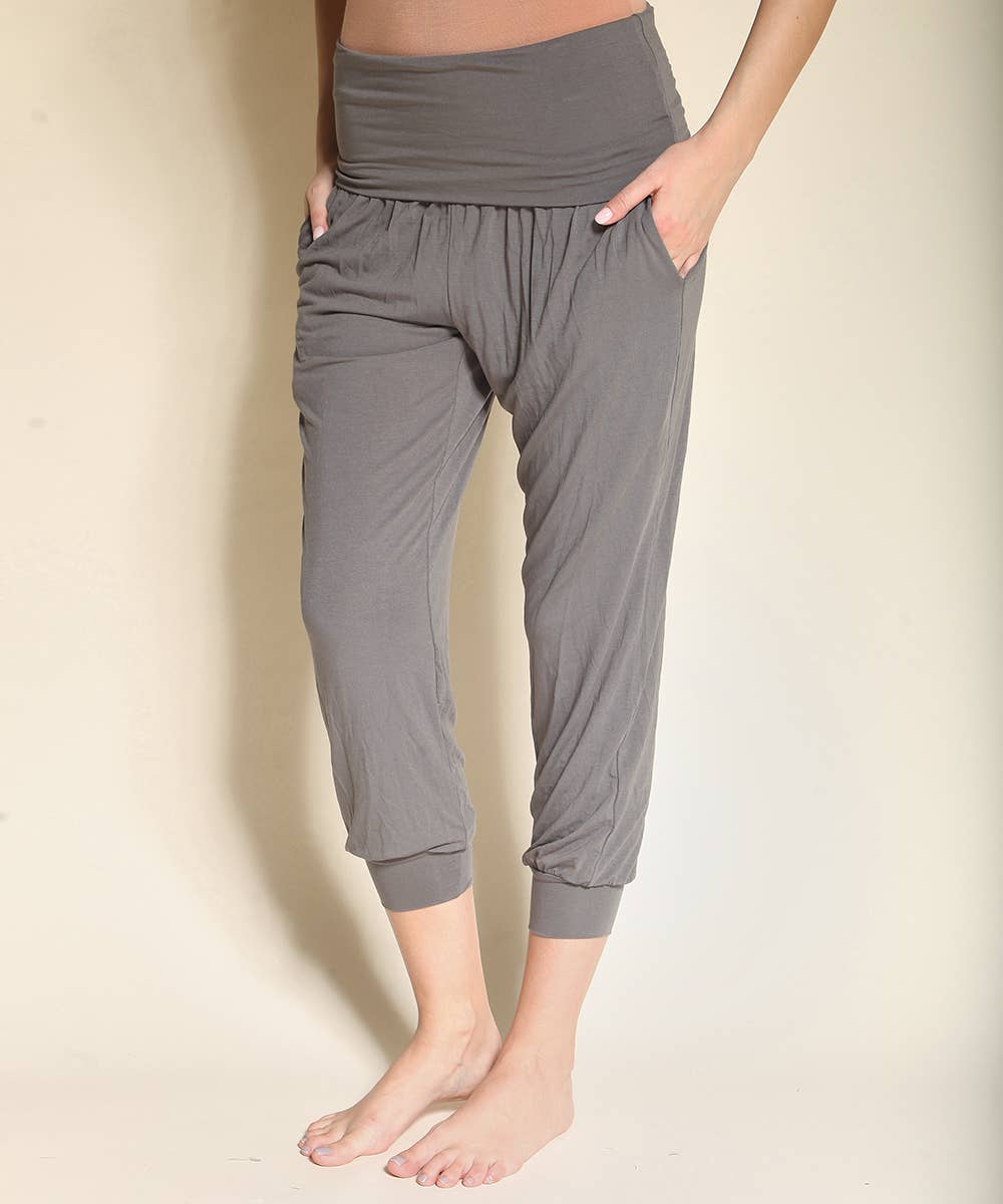 Bamboo Yoga Jogger -Grey