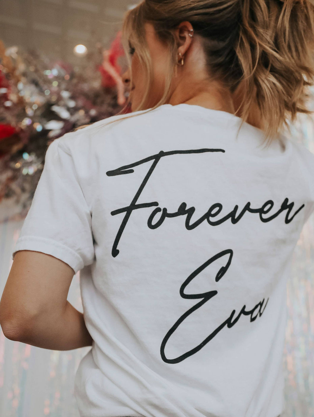 Forever Eva (FRONT + BACK) -Bride Tee