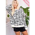 Load image into Gallery viewer, Leopard Print Sweater -Curvy
