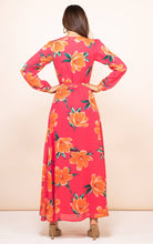Load image into Gallery viewer, Dancing Leopard Jagger Dress - Red Base Tulip
