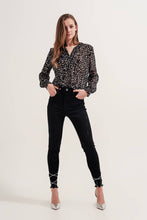 Load image into Gallery viewer, Dottie Printed Sheer Blouse
