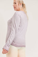 Load image into Gallery viewer, Dusty Pink Washed Essential Pullover -Curvy
