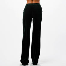 Load image into Gallery viewer, Velvet Straight leg Holiday Suit Pants -2 Colors
