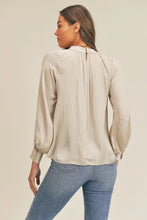 Load image into Gallery viewer, Enchanted Satin Blouse -2 Colors
