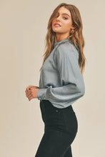 Load image into Gallery viewer, Enchanted Satin Blouse -2 Colors
