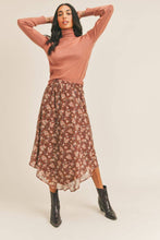 Load image into Gallery viewer, Make You Wonder Mock-neck Fitted Turtleneck
