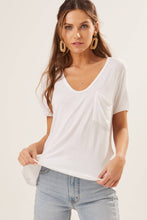Load image into Gallery viewer, Slouchy Pocketed Fave Tee - 4 Colors
