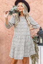 Load image into Gallery viewer, Leopard Print Ivory Dress
