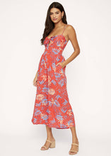 Load image into Gallery viewer, Still on Vacay Jumpsuit - Red Multi

