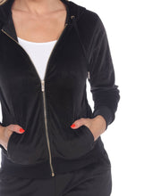 Load image into Gallery viewer, Plush Velvet Jogger + Hoodie Set
