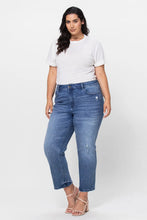 Load image into Gallery viewer, High Rise Crop Straight Slim -CURVY
