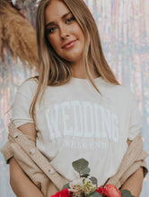 Load image into Gallery viewer, Wedding Weekend Puff Ink -Bride + Bridal Party Tee
