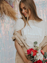 Load image into Gallery viewer, Wedding Weekend Puff Ink -Bride + Bridal Party Tee
