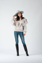 Load image into Gallery viewer, Lucca Ruffle Detail Sweater
