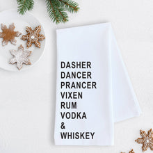 Load image into Gallery viewer, Rum Vodka &amp; Whiskey - Tea Towel
