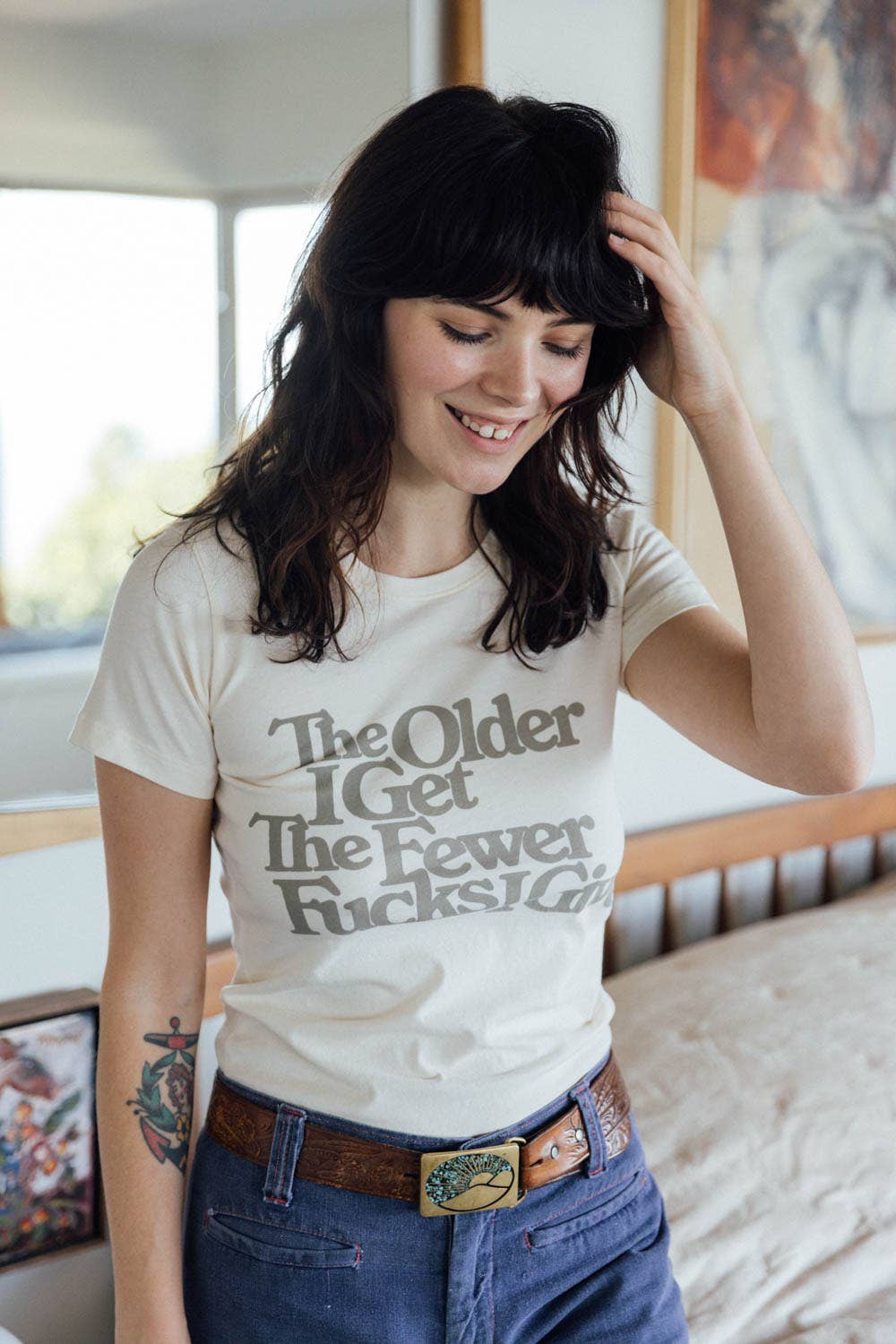 The Older I Get the Fewer Fucks I Give | Fitted Crew