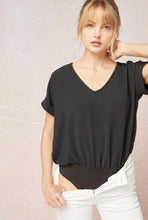 Load image into Gallery viewer, Class Act Bodysuit Short Sleeve -2 Colors!
